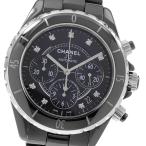 シャネル CHANEL H2419 J12 クロノグラフ 9Pダイヤ 自動巻き メンズ 良品 _942741