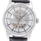 ショッピングハミルトン ハミルトン HAMILTON H406550 レイルロード スケルトン 自動巻き メンズ _943115