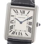 カルティエ CARTIER W5200003 タンクソロLM クォーツ メンズ _943399