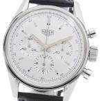 訳あり ホイヤー Heuer CS3110.BC0725 クラシック カレラ クロノグラフ スモールセコンド 手巻き メンズ 箱・保証書付き_943804