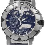 ハリーウィンストン HARRY WINSTON 411/MCA44Z オーシャンスポーツ クロノグラフ 世界限定300本 自動巻き メンズ 良品 箱付き_944811