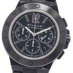 ブルガリ BVLGARI DG42SMCCH ディアゴノ マグネシウム デイト クロノグラフ 自動巻き メンズ 保証書付き_944877