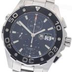 タグホイヤー TAG HEUER CAJ2110.BA0872 アクアレーサー デイト クロノグラフ 自動巻き メンズ 保証書付き_945378