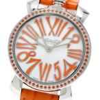 ガガミラノ GaGa MILANO 6025.05 マヌアーレ35MM クォーツ レディース 極美品 _947066