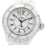 シャネル CHANEL H0970 J12 白セラミック 自動巻き メンズ _947321