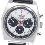 ゼニス ZENITH 03.A384.400 リバイバル エルプリメロ 50周年記念 クロノグラフ デイト 自動巻き メンズ 箱付き_947344