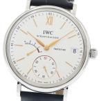 IWC SCHAFFHAUSEN IW510103 ポートフィノ ハンドワインド 8デイズ パワーリザーブ デイト メンズ 保証書付き_948222
