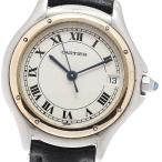 カルティエ CARTIER W350058F パンテールクーガーSM デイト YGベゼル クォーツ レディース _948383 Cartier（カルティエ） CARTIER W350058F パンテールクーガーSM デイト