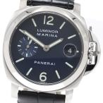 パネライ PANERAI PAM00119 ルミノール マリーナ スモールセコンド デイト 自動巻き メンズ 良品 _948392