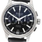 ゼニス ZENITH 03.2117.4002 エルプリメロ パイロット クロノグラフ 自動巻き メンズ 箱・保証書付き_949054