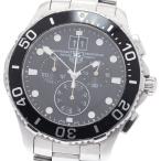 タグホイヤー TAG HEUER CAN1010 アクアレーサー デイト クロノグラフ クォーツ メンズ _949627