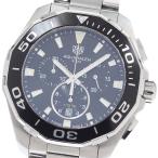 タグホイヤー TAG HEUER CAY111A アクアレーサー デイト クロノグラフ クォーツ メンズ 保証書付き_950927
