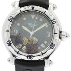 ショパール Chopard 28/8347/402 ハッピースポーツ ハッピーフィッシュ デイト クォーツ メンズ 保証書付き_951083