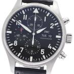 IWC IWC SCHAFFHAUSEN IW377709 パイロットウォッチ デイデイト クロノグラフ 自動巻き メンズ 保証書付き_951115