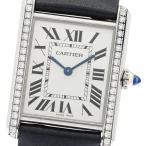 カルティエ CARTIER W4TA0017 タンクマストLM ダイヤベゼル クォーツ ボーイズ _951508