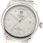 チュードル TUDOR 56000 グラマー デイトデイ 10Pダイヤ 自動巻き メンズ 保証書付き_951875