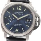 パネライ PANERAI PAM00282 ルミノール マリーナ スモールセコンド デイト 自動巻き メンズ 保証書付き_951919