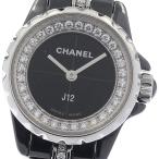 シャネル CHANEL H5236 J12 XS ダイヤ クォーツ レディース _952374