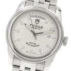チュードル TUDOR 56000 グラマー デイトデイ 10Pダイヤ 自動巻き メンズ 良品 保証書付き_952751