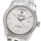 チュードル TUDOR 56000 グラマー デイトデイ 10Pダイヤ 自動巻き メンズ 保証書付き_952752