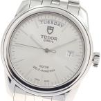 チュードル TUDOR 56000 グラマー デイトデイ 自動巻き メンズ 美品 保証書付き_952764