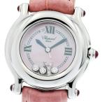 ショパール Chopard 27/8245-21S ハッピースポーツ ダイヤ クォーツ レディース 保証書付き_954738