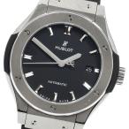 ウブロ HUBLOT 582.NX.1170.RX クラシック フュージョン デイト 自動巻き レディース 箱・保証書付き_955059