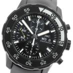 ベルト訳あり IWC SCHAFFHAUSEN IW376705 アクアタイマー ガラパゴス アイランド デイデイト クロノグラフ 自動巻き メンズ _955716