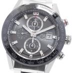 タグホイヤー TAG HEUER CAR201W カレラ キャリバー 01 クロノグラフ 自動巻き メンズ 美品 箱・保証書付き_956681
