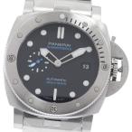パネライ PANERAI PAM01596 サブマーシブル クアランタ クアトロ デイト 自動巻き メンズ 箱・保証書付き_956818