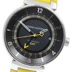 ルイ・ヴィトン LOUIS VUITTON Q8D30 タンブール ムーン GMT デイト 自動巻き メンズ _956948