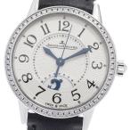 ジャガー・ルクルト JAEGER-LECOULTRE Q3468130/346.8.56.S ランデヴー クラシック ナイト＆デイ 自動巻き レディース 良品 _957438