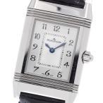 ジャガー・ルクルト JAEGER-LECOULTRE 266.8.44/Q2668412 レベルソ デュエット ダイヤベゼル 手巻き レディース 保証書付き_957903