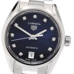 タグホイヤー TAG HEUER WBN2413.BA0621 カレラ キャリバー9 11P 自動巻き レディース 美品 箱・保証書付き_958038