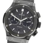 ウブロ HUBLOT 521.CM.1771.RX クラシックフュージョン ブラックマジック クロノグラフ 自動巻き メンズ 良品 _958255