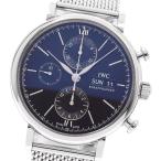 IWC IWC SCHAFFHAUSEN IW391030 ポートフィノ クロノグラフ デイデイト 自動巻き メンズ 良品 _958336