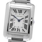 カルティエ CARTIER W5310022 タンクアングレーズSM クォーツ レディース _958810