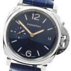 パネライ PANERAI PAM01273 ルミノール ドゥエ スモールセコンド デイト 自動巻き ボーイズ 良品 保証書付き_958880