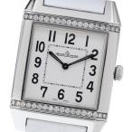 ジャガー・ルクルト JAEGER-LECOULTRE Q7068421/236.8.47 レベルソ スクアドラ クラシック ダイヤベゼル クォーツ メンズ 良品 _958911