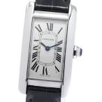 カルティエ CARTIER WSTA0043 タンクアメリカンSM クォーツ レディース 保証書付き_960886