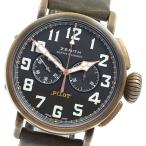 ゼニス ZENITH 29.2430.4069 パイロット タイプ20 クロノグラフ 自動巻き メンズ 箱・保証書付き_961496