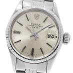 ロレックス ROLEX 6517 オイスターパーペチュアル デイト WGベゼル Cal.1161 自動巻き レディース _962755
