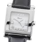 ショパール Chopard 8495 ハッピースポーツ 7Pダイヤ クォーツ レディース _963101