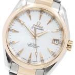 オメガ OMEGA 231.20.39.21.55.001 シーマスター アクアテラ コーアクシャル クロノメーター 11Pダイヤ 自動巻き メンズ 保証書付き_963152