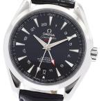 オメガ OMEGA 231.13.43.22.01.001 シーマスター アクアテラ コーアクシャル GMT 自動巻き メンズ _964957