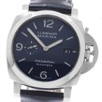 パネライ PANERAI PAM01313 ルミノール マリーナ 1950 3DAYS アッチャイオ デイト 自動巻き メンズ 美品 _965049