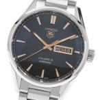 タグホイヤー TAG HEUER WAR201C-1 カレラ キャリバー5 デイデイト 自動巻き メンズ 保証書付き_967187
