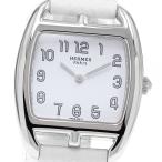 エルメス HERMES CT1.210 ケープコッド トノー クォーツ レディース 良品 内箱・保証書付き_967626