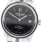 訳あり チュードル TUDOR 55010N グラマーデイト 自動巻き メンズ 保証書付き_967871