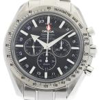 オメガ OMEGA 3581.50 スピードマスター ブロードアロー コーアクシャル GMT 自動巻き メンズ 良品 保証書付き_967902